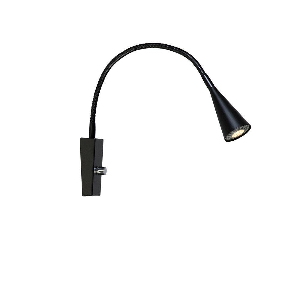 Ledro Vegglampe Matt Svart LED 12V Dimmbar Belid Ledro Vegglampe Matt Svart LED 12V Dimmbar Belid